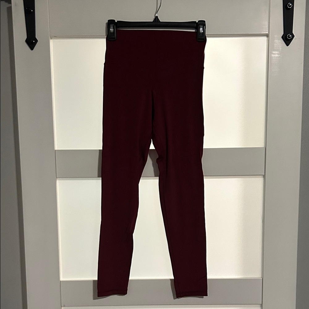 Aerie Burgundy Leggings